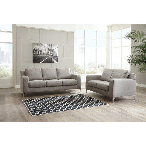 Ryler Steel Living Room Set - bellafurnituretv