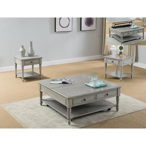 Liberty Lift-Top Coffee Table with Casters - bellafurnituretv