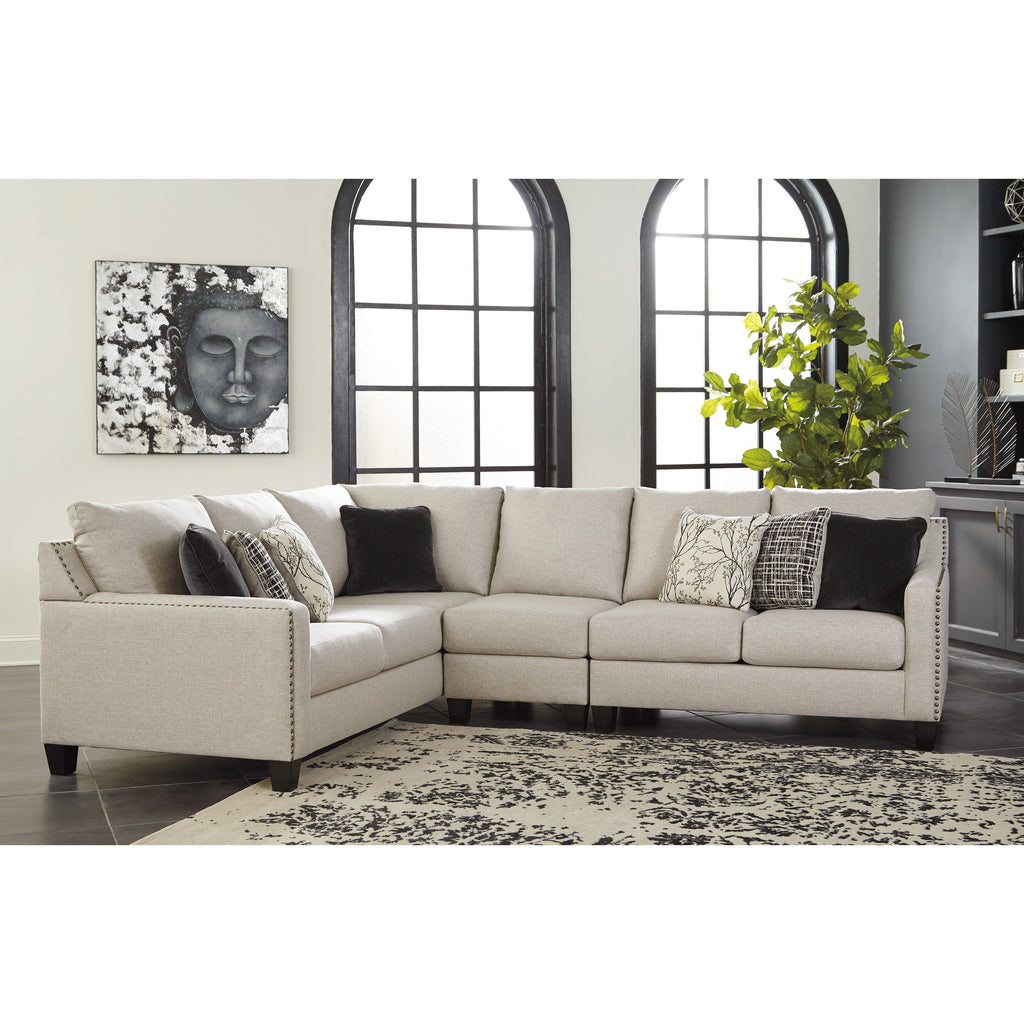 Hallenberg Fog LAF Sectional | Bella Furniture