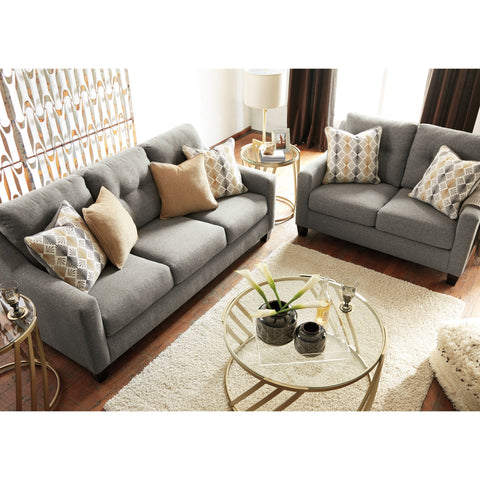 [SPECIAL] Daylon Graphite Living Room Set - bellafurnituretv