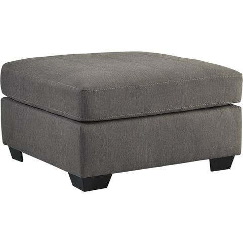 Maier Charcoal Oversized Accent Ottoman - bellafurnituretv