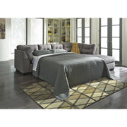 [SPECIAL] Maier Charcoal RAF Full Sleeper Sectional - bellafurnituretv