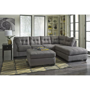 [SPECIAL] Maier Charcoal RAF Full Sleeper Sectional - bellafurnituretv