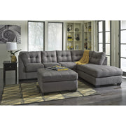 [SPECIAL] Maier Charcoal RAF Sectional - bellafurnituretv