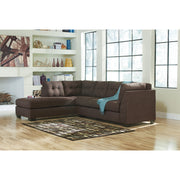 [SPECIAL] Maier Walnut LAF Sectional - bellafurnituretv