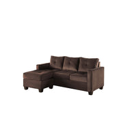 [SPECIAL] Phelps Chocolate Reversible Sofa Chaise - bellafurnituretv