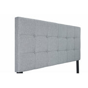 [SPECIAL] Florence Gray Upholstered Full Bed | 5270 - bellafurnituretv