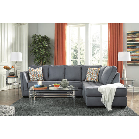 Filone Steel RAF Sectional - bellafurnituretv