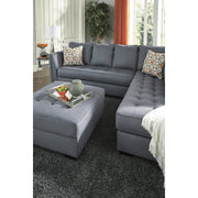 Filone Steel Oversized Accent Ottoman - bellafurnituretv