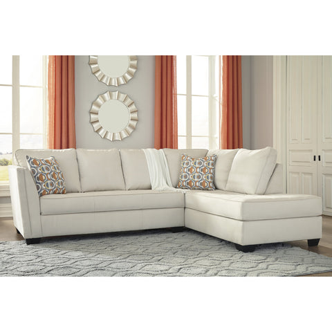 Filone Ivory RAF Sectional - bellafurnituretv