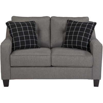 Brindon Charcoal Loveseat - bellafurnituretv