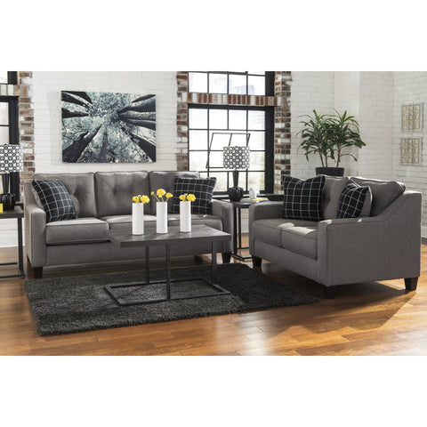 Brindon Charcoal Living Room Set - bellafurnituretv