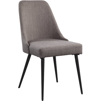 Palladium Gray Side Chair, Set of 2 - bellafurnituretv