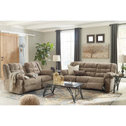 Workhorse Cocoa Reclining Loveseat - bellafurnituretv