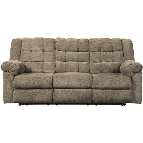 Workhorse Cocoa Reclining Sofa - bellafurnituretv