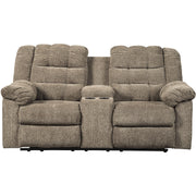 Workhorse Cocoa Reclining Loveseat - bellafurnituretv