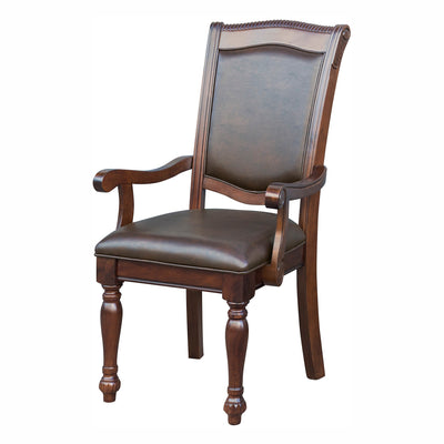 Lordsburg Cherry Arm Chair, Set of 2 - bellafurnituretv