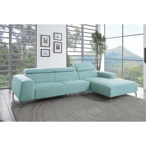 [SPECIAL] Prose Subtle Teal Sectional - bellafurnituretv