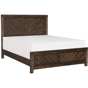 Parnell Rustic Cherry Panel Bedroom Set - bellafurnituretv