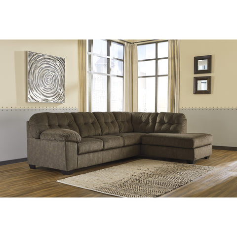 Accrington Earth RAF Queen Sleeper Sectional - bellafurnituretv