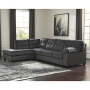 Accrington Granite LAF Queen Sleeper Sectional - bellafurnituretv