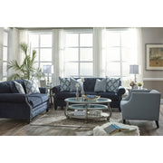 LaVernia Navy Living Room Set - bellafurnituretv