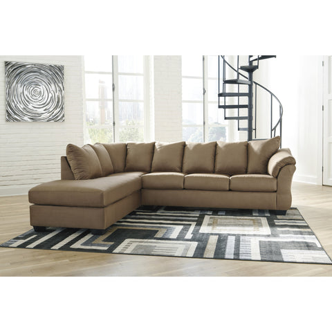 [SPECIAL] Darcy Mocha LAF Sectional - bellafurnituretv