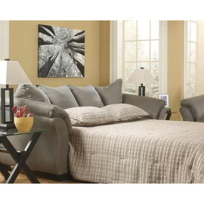 Darcy Cobblestone Full Sofa Sleeper - bellafurnituretv