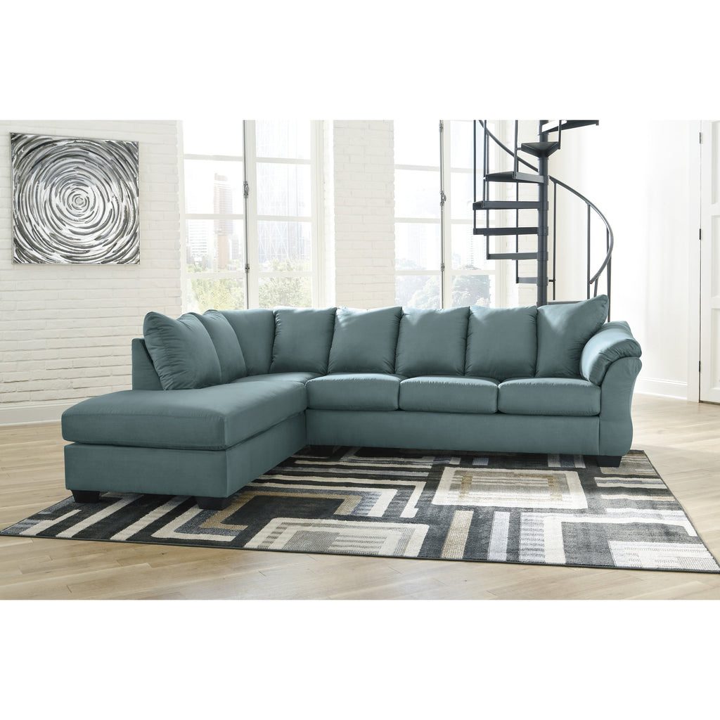 Darcy Sky Laf Sectional Bella Furniture