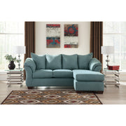 [SPECIAL] Darcy Sky Sofa Chaise - bellafurnituretv