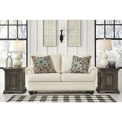 Harrietson Shell Loveseat - bellafurnituretv