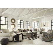 Harrietson Dahlia Swivel Glider Accent Chair - bellafurnituretv