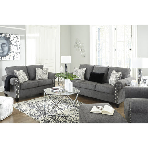 Agleno Charcoal Living Room Set - bellafurnituretv