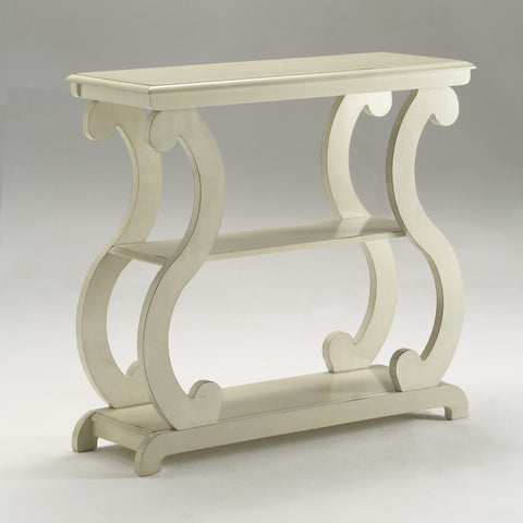 Lucy Ivory Console Table - bellafurnituretv