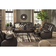 [SPECIAL] Vacherie Chocolate Reclining Living Room Set - bellafurnituretv