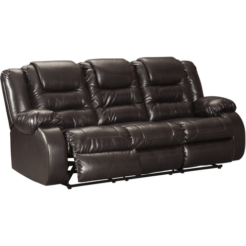 [SPECIAL] Vacherie Chocolate Reclining Living Room Set - bellafurnituretv