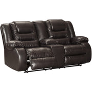 [SPECIAL] Vacherie Chocolate Reclining Living Room Set - bellafurnituretv