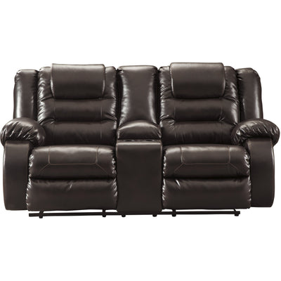 Vacherie Chocolate Reclining Loveseat - bellafurnituretv