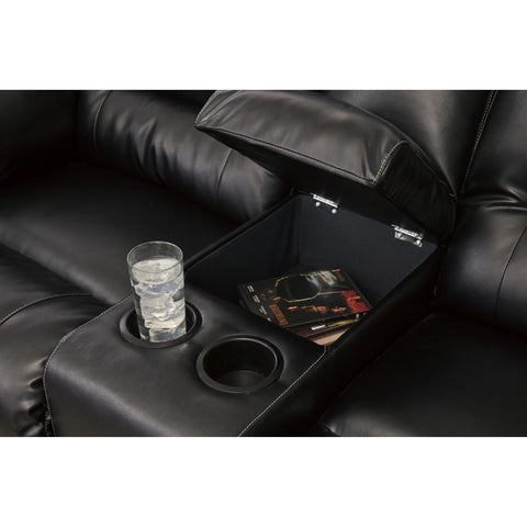 [SPECIAL] Vacherie Black Reclining Living Room Set - bellafurnituretv