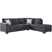 [SPECIAL] Altari Slate RAF Full Sleeper Sectional - bellafurnituretv