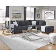 [SPECIAL] Altari Slate RAF Full Sleeper Sectional - bellafurnituretv