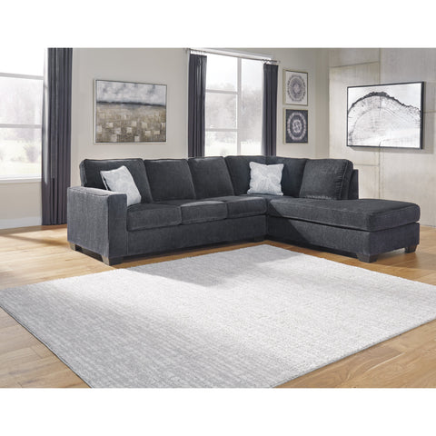 [SPECIAL] Altari Slate RAF Full Sleeper Sectional - bellafurnituretv