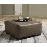 Abalone Chocolate LAF Sectional - bellafurnituretv
