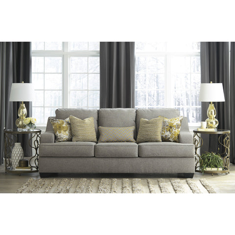 Mandee Pewter Sofa - bellafurnituretv