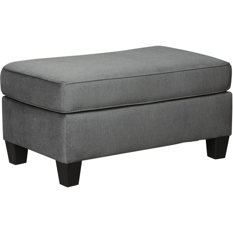 Sanzero Graphite Ottoman - bellafurnituretv