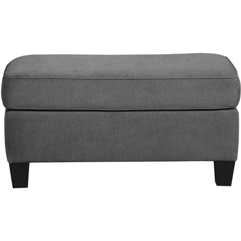 Sanzero Graphite Ottoman - bellafurnituretv