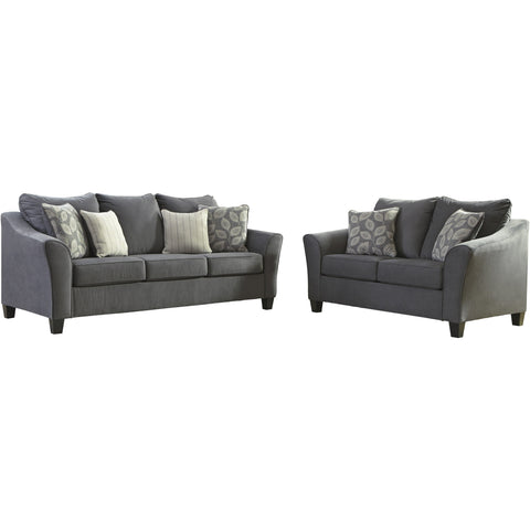 Sanzero Graphite Living Room Set - bellafurnituretv