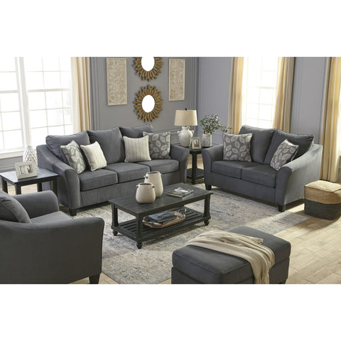 Sanzero Graphite Living Room Set - bellafurnituretv