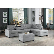 [SPECIAL] Maston Light Gray Sectional - bellafurnituretv