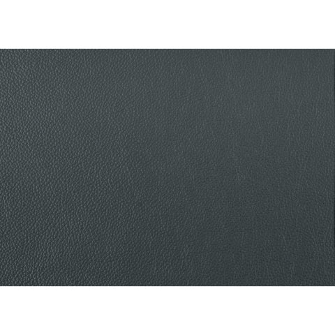 Mischa Dark Gray Top-Grain Leather Armchair - bellafurnituretv
